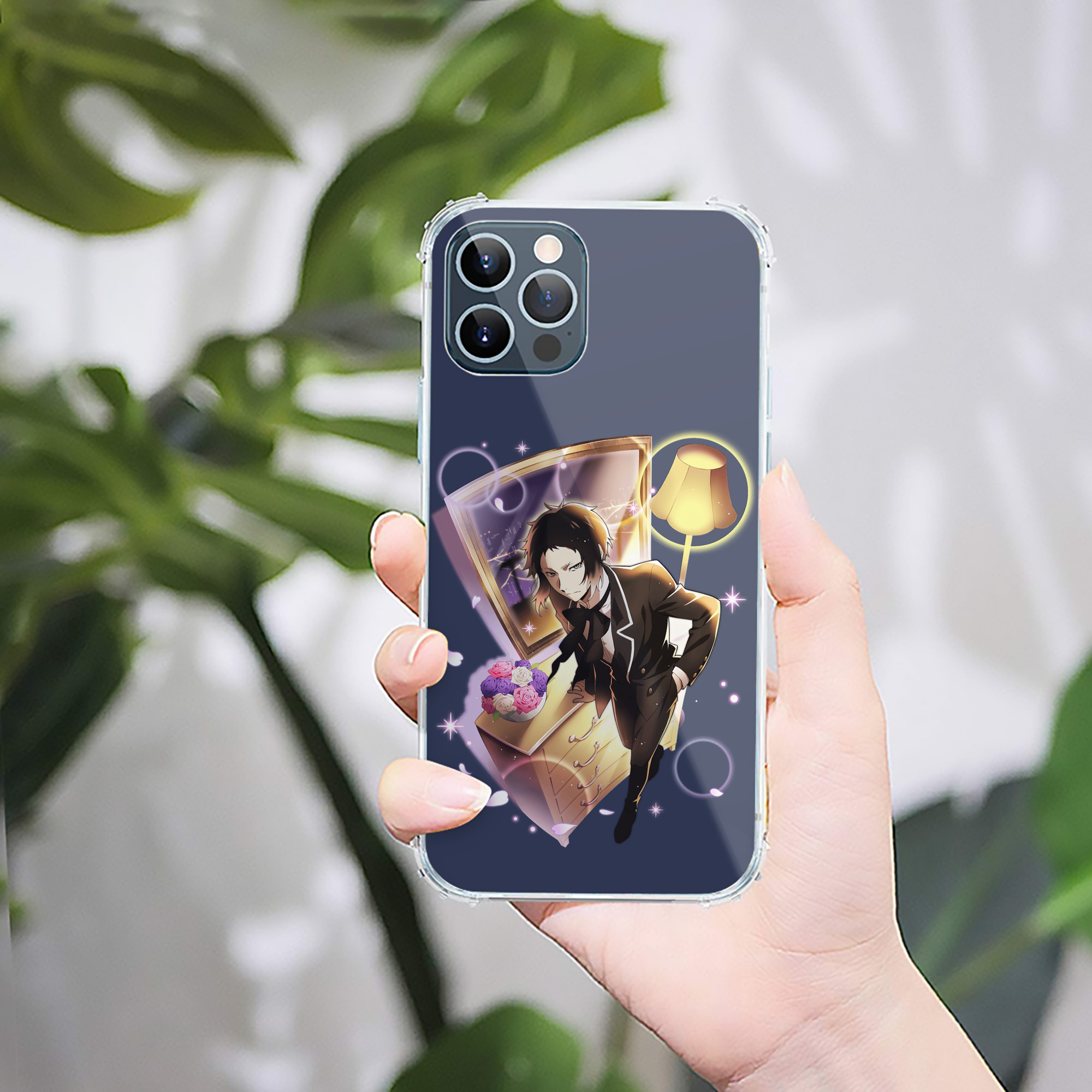 （画像用） 文豪ストレイドッグス Bungo Stray Dogs 【iPhone 12シリーズ対応】透明スマホケース（クリアソフトケース）
